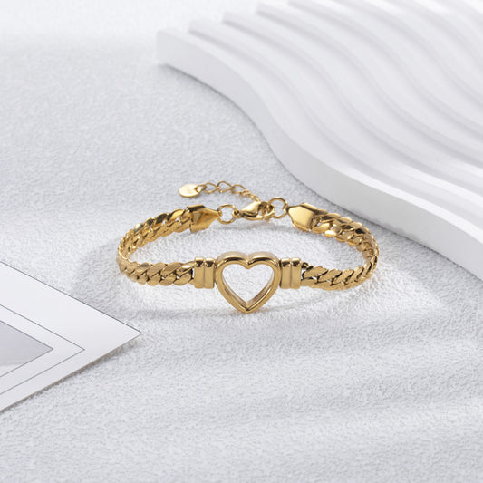 Eva Adjustable 18K Gold Plated Tennis Bracelet