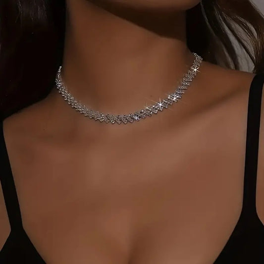 Ella Diamond Heart Necklace
